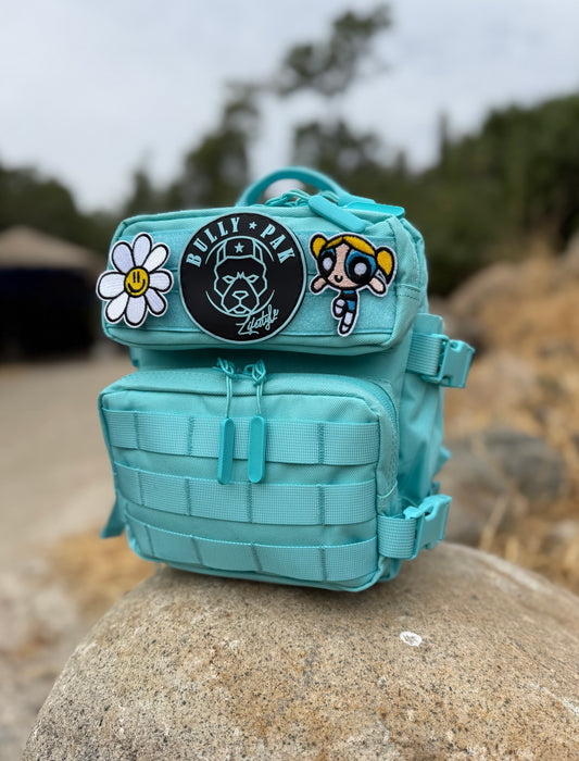 Mochila Minibully 9 Litros Verde agua 🩵