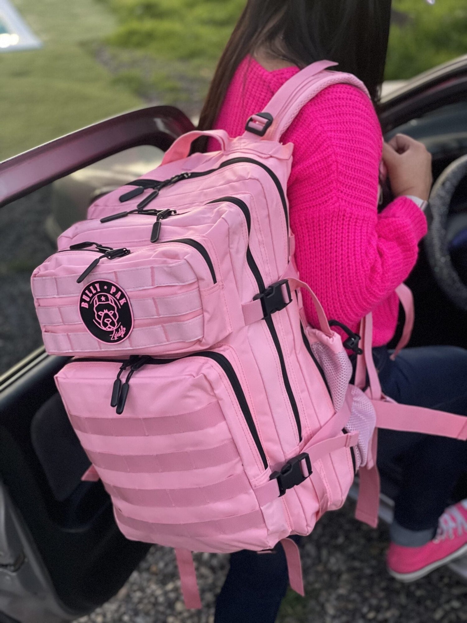 Mochilas en TONOS ROSADOS