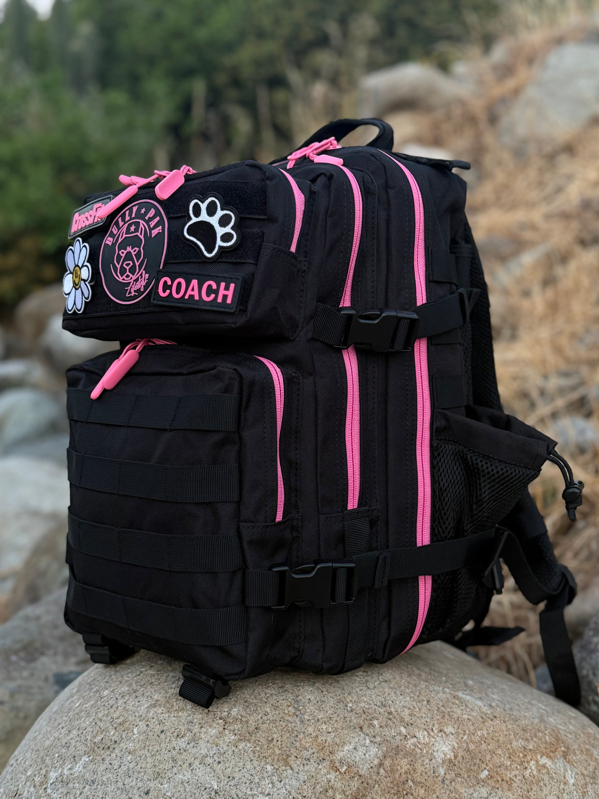 Mochila BULLYpak 35 Litros PRO. Negra cierres Fucisa