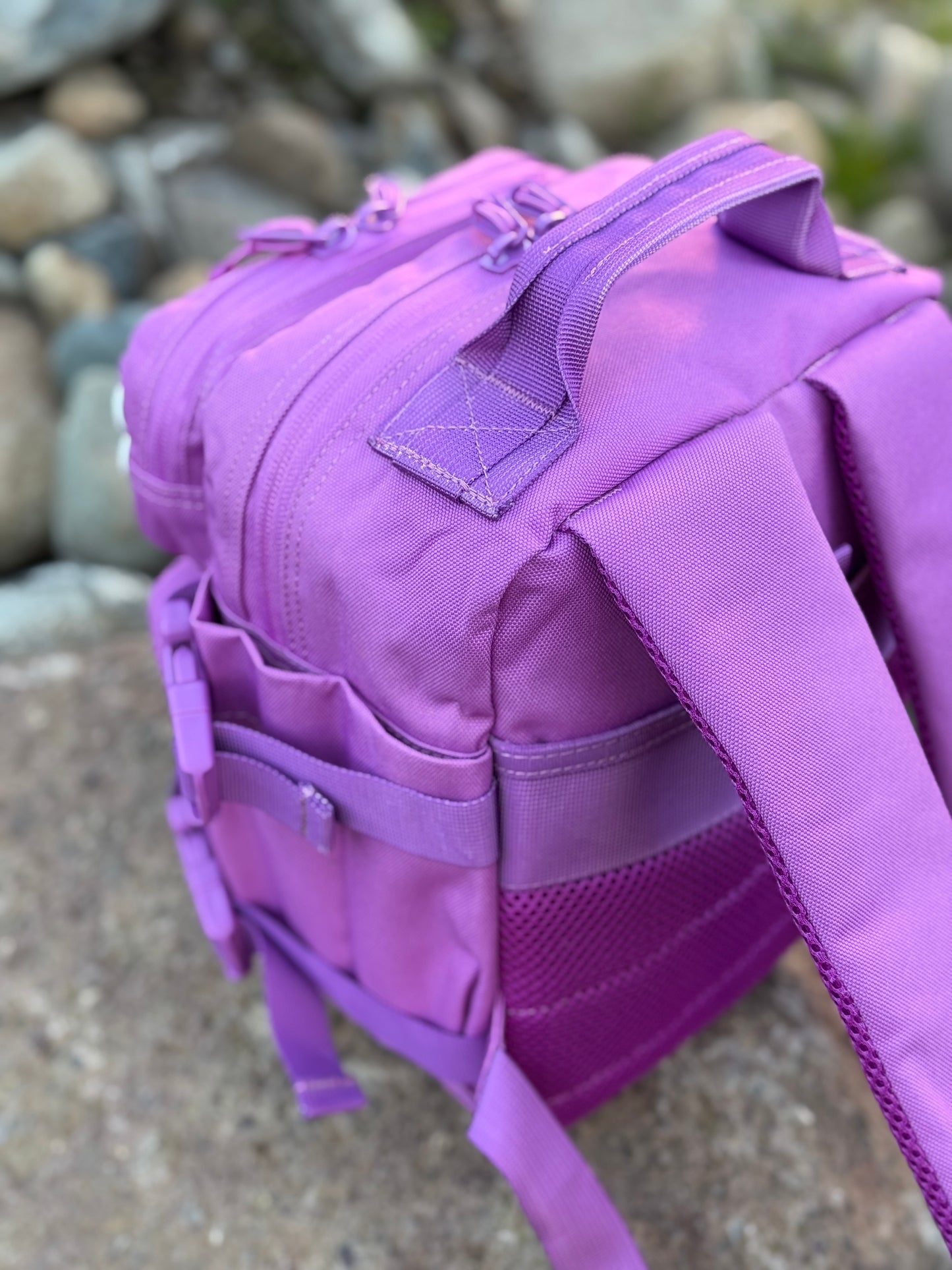 Mochila Minibully 9 Litros PRO. Púrpura