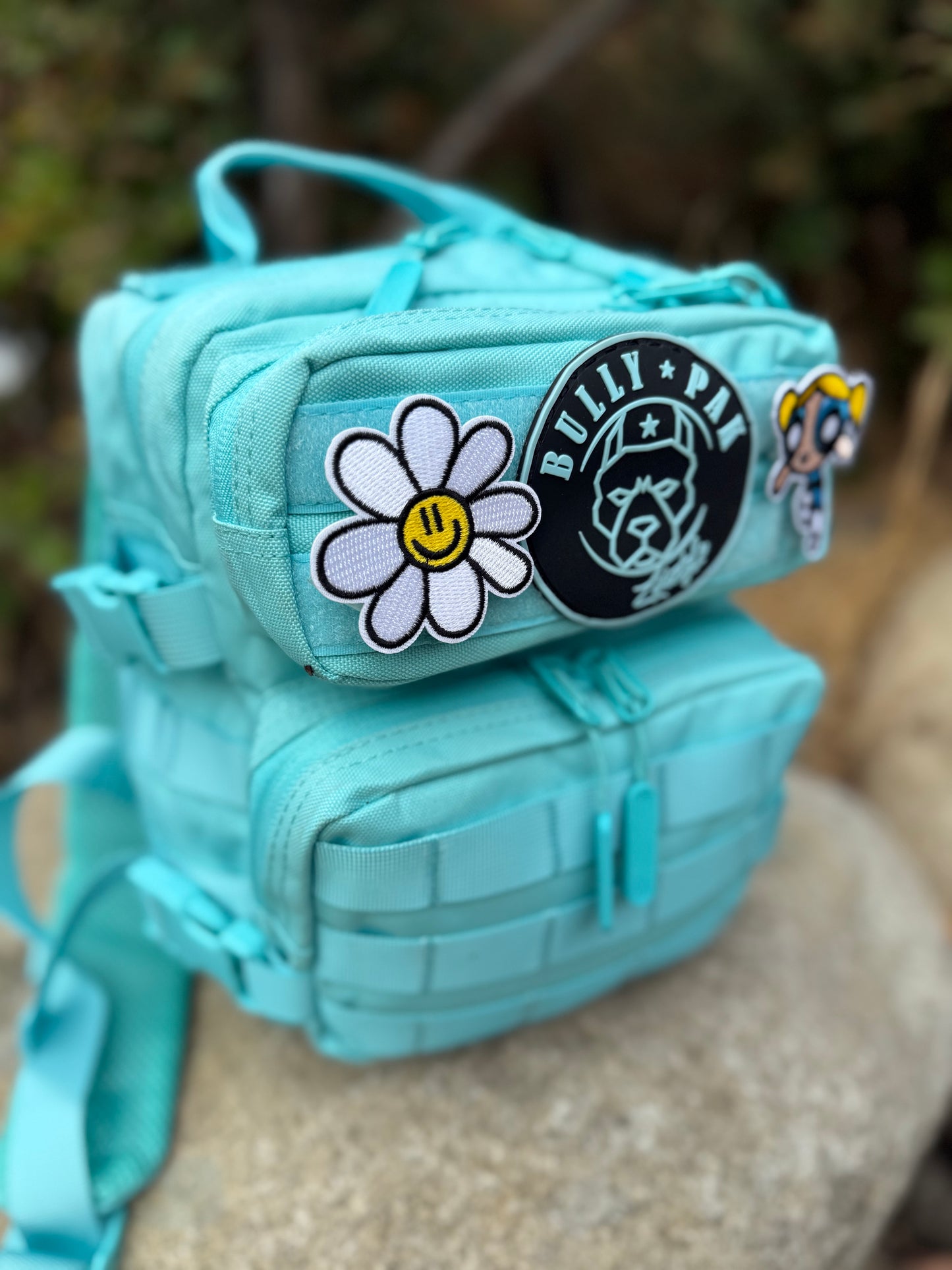 Mochila 9 Litros Minibully Turquesa