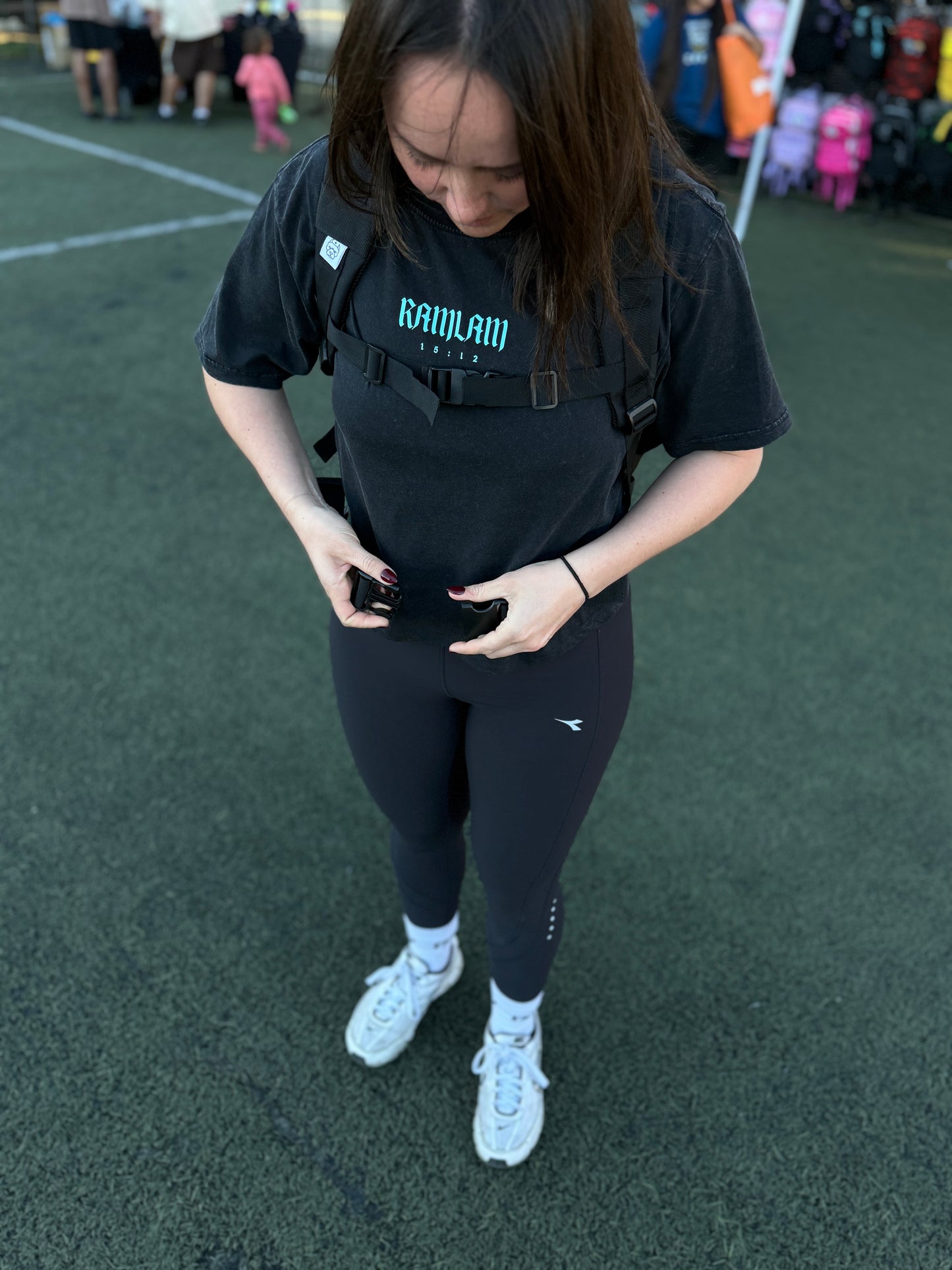 Mochila Bullypak 45 Litros Negra lazos Tifanny (Premium)