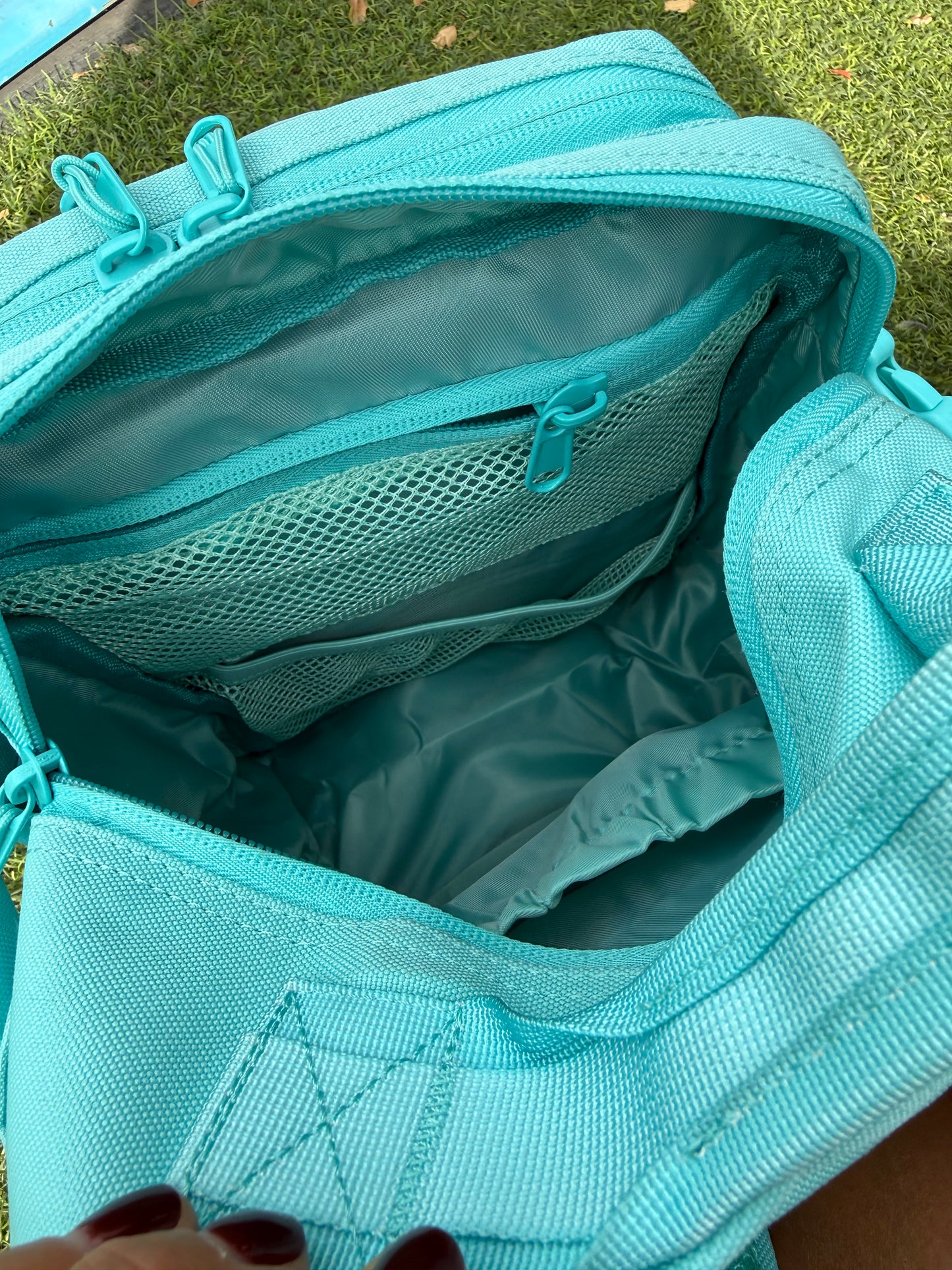 Mochila 9 Litros Minibully Turquesa