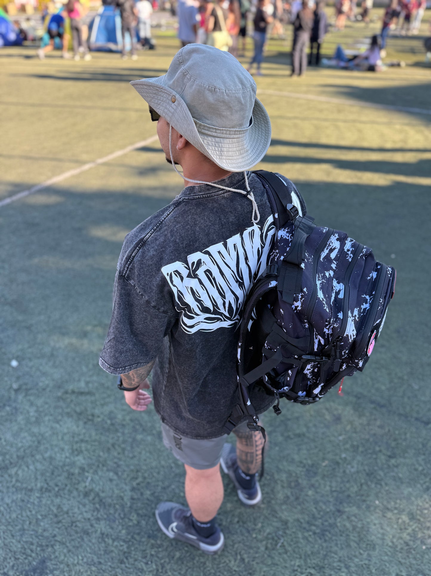 Mochila Bullypak 45 Litros Camuflaje Negro (Premium)