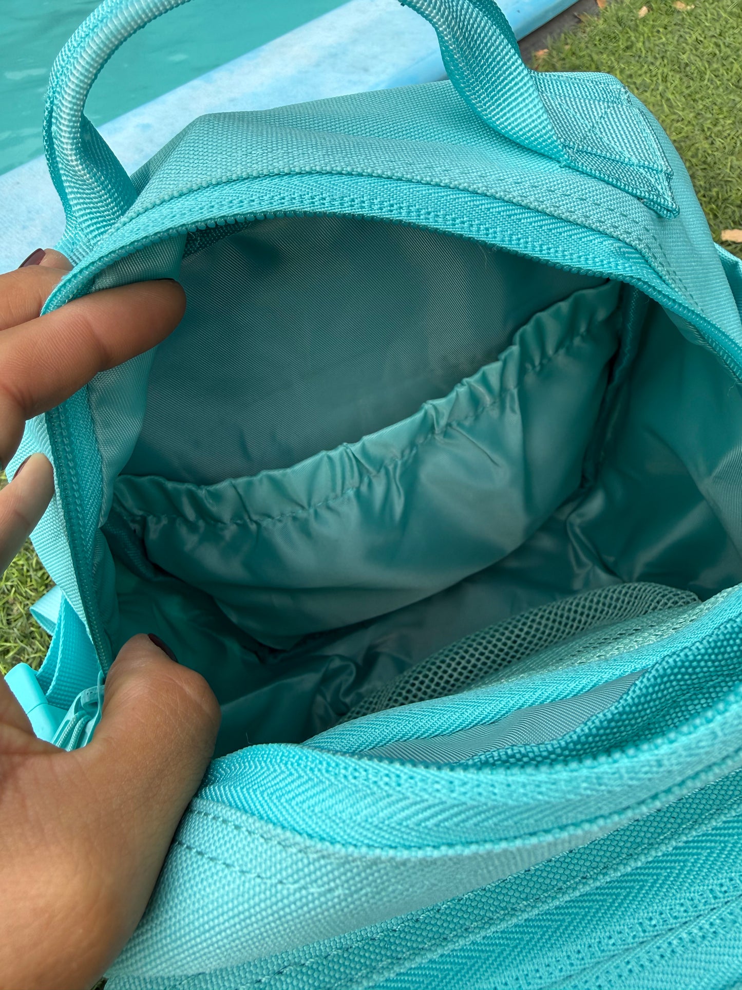 Mochila 9 Litros Minibully Turquesa