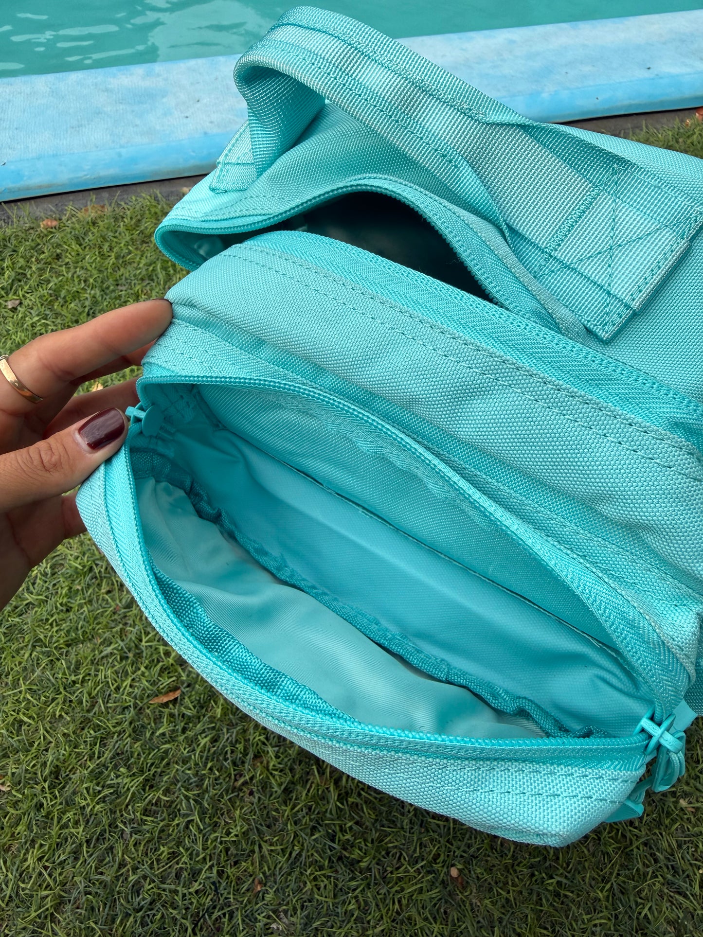 Mochila 9 Litros Minibully Turquesa