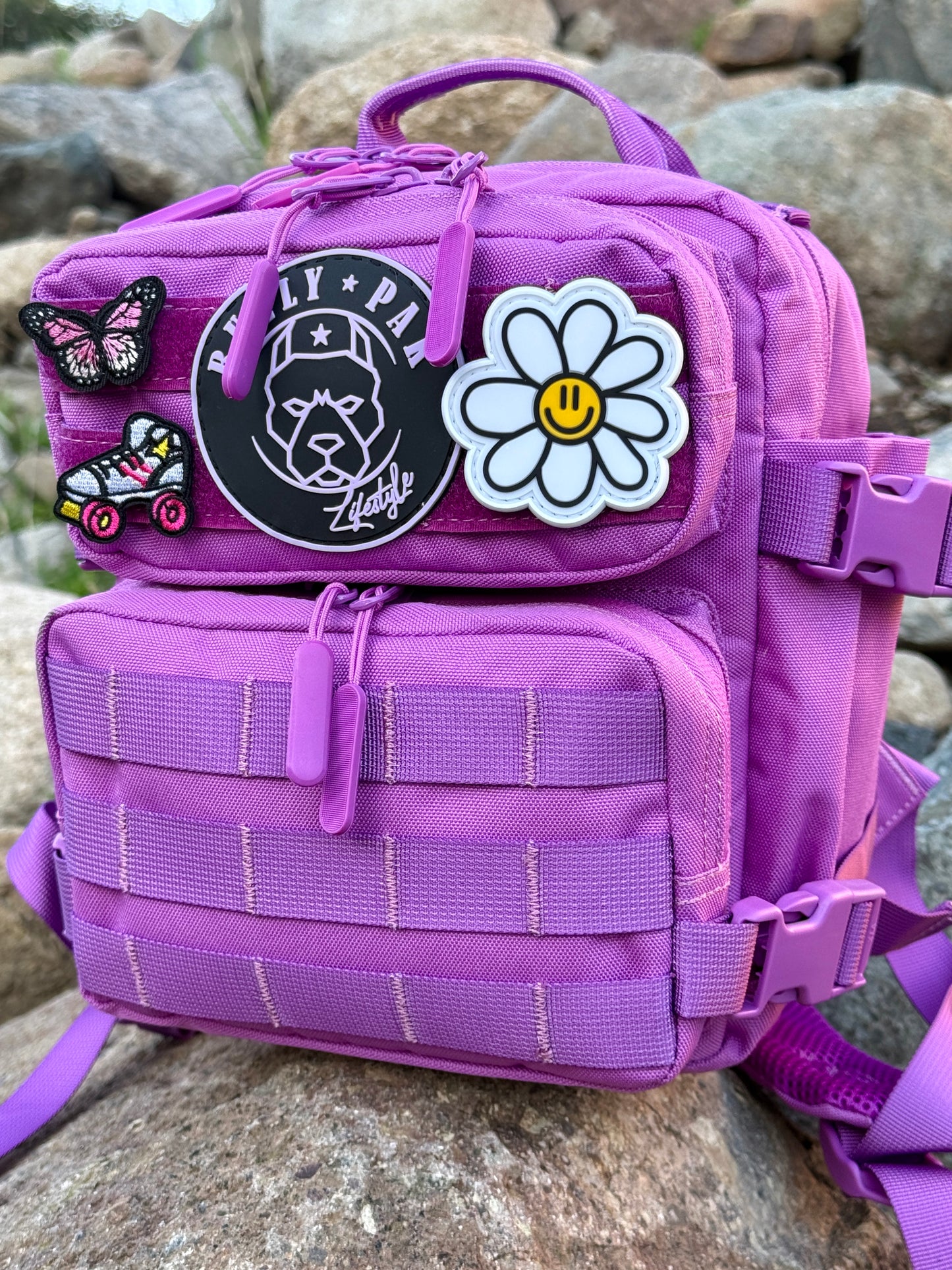Mochila Minibully 9 Litros PRO. Púrpura