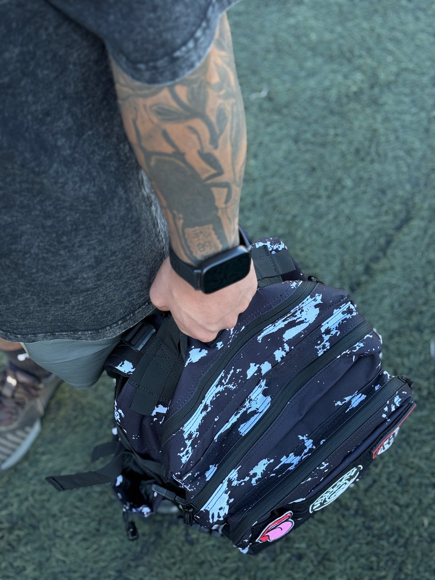 Mochila Bullypak 45 Litros Camuflaje Negro (Premium)