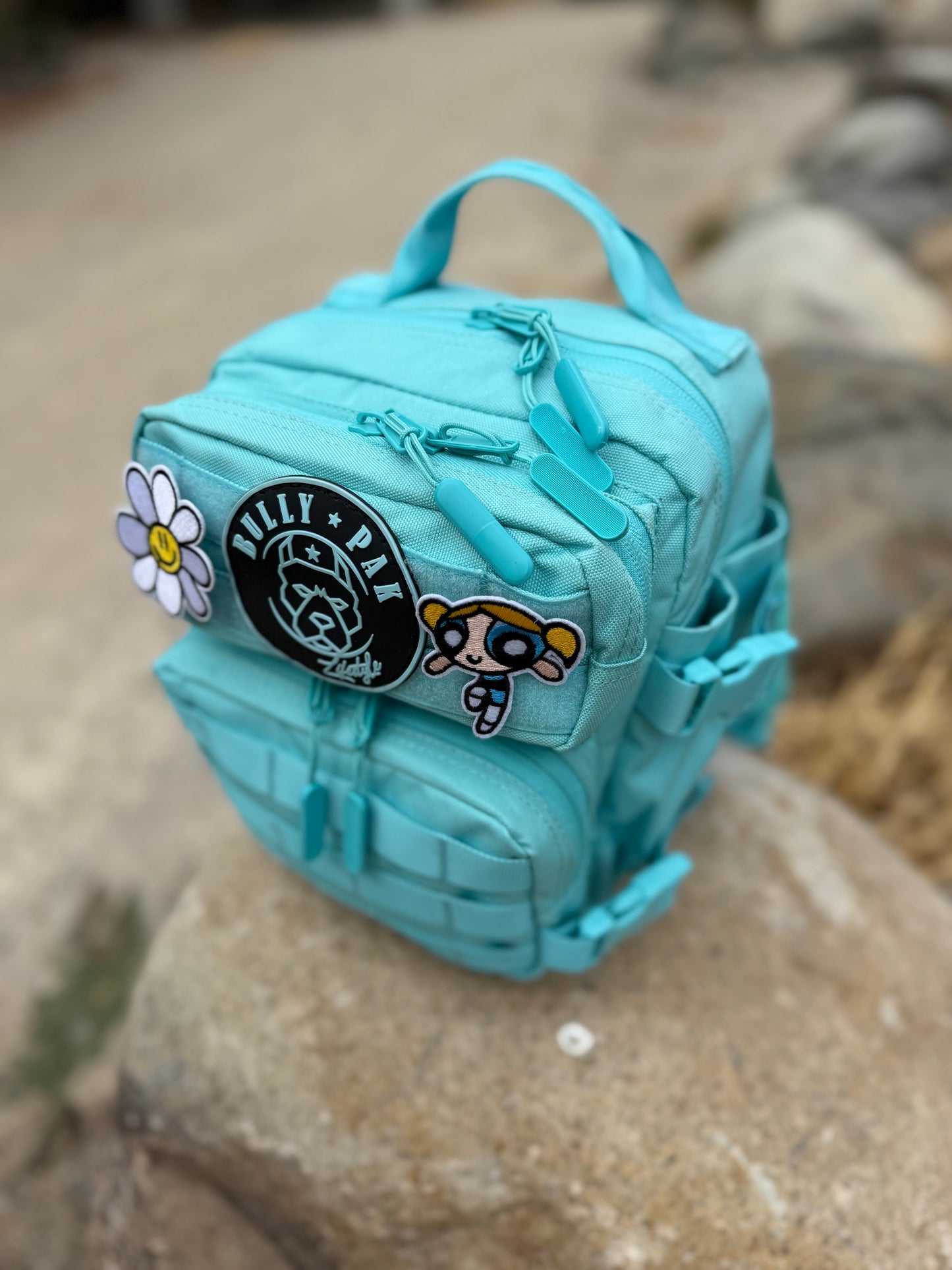 Mochila 9 Litros Minibully Turquesa