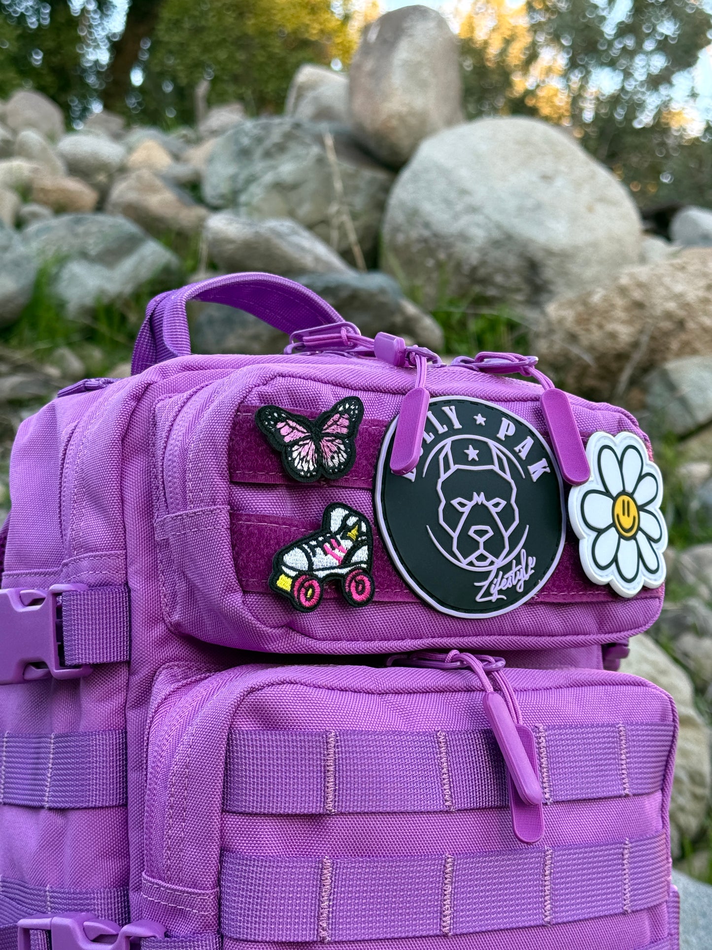 Mochila Minibully 9 Litros PRO. Púrpura