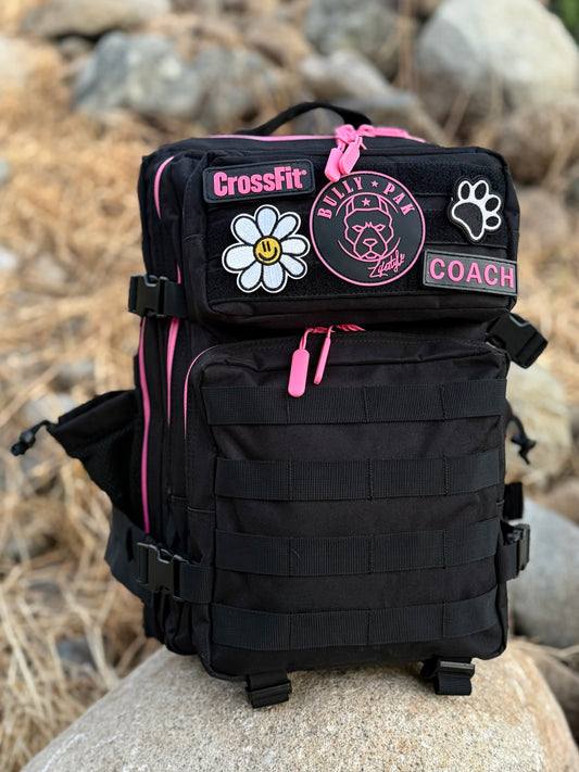Mochila BULLYpak 35 Litros PRO. Negra cierres Fucisa