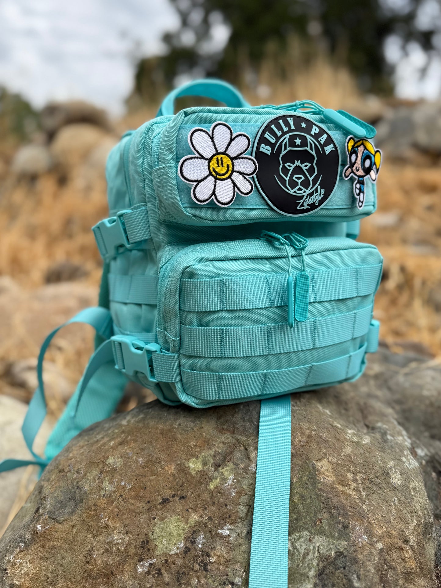 Mochila 9 Litros Minibully Turquesa