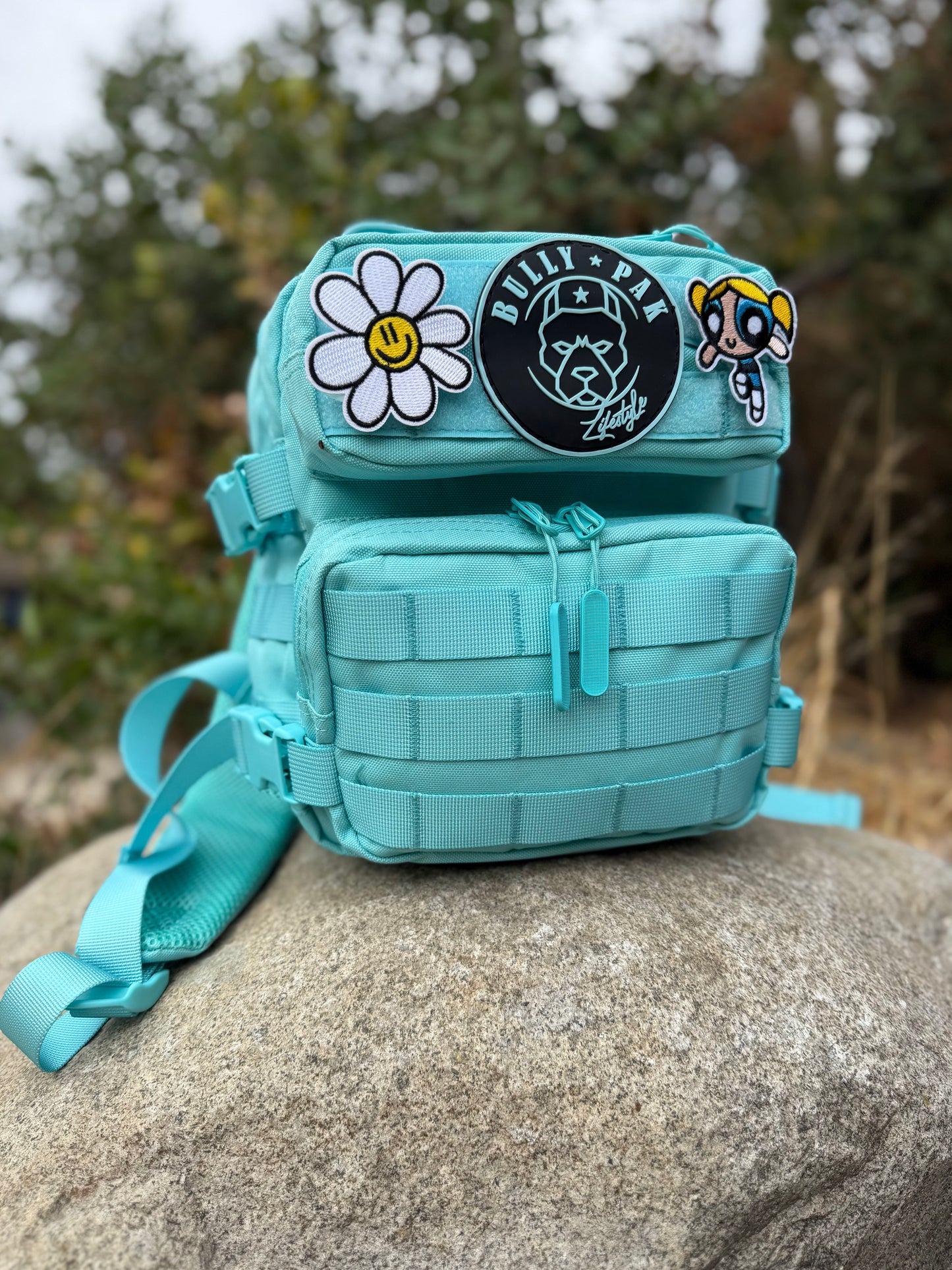 Mochila 9 Litros Minibully Turquesa