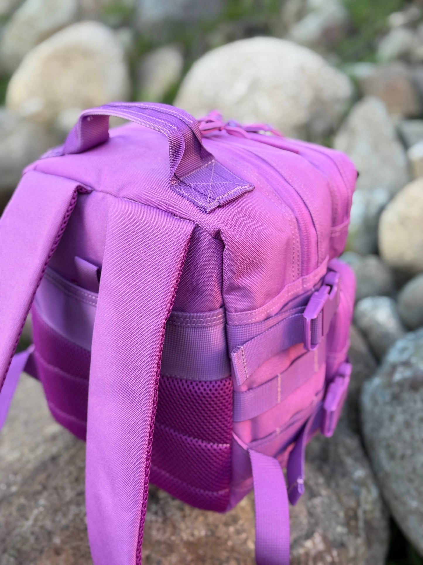 Mochila Minibully 9 Litros PRO. Púrpura