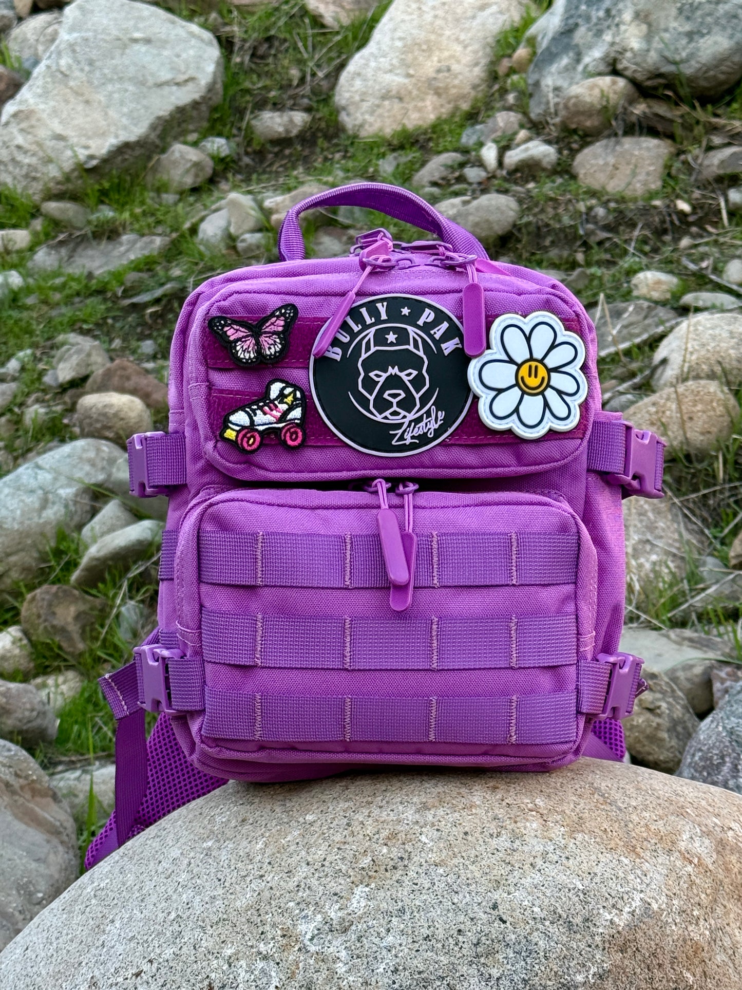 Mochila Minibully 9 Litros PRO. Púrpura