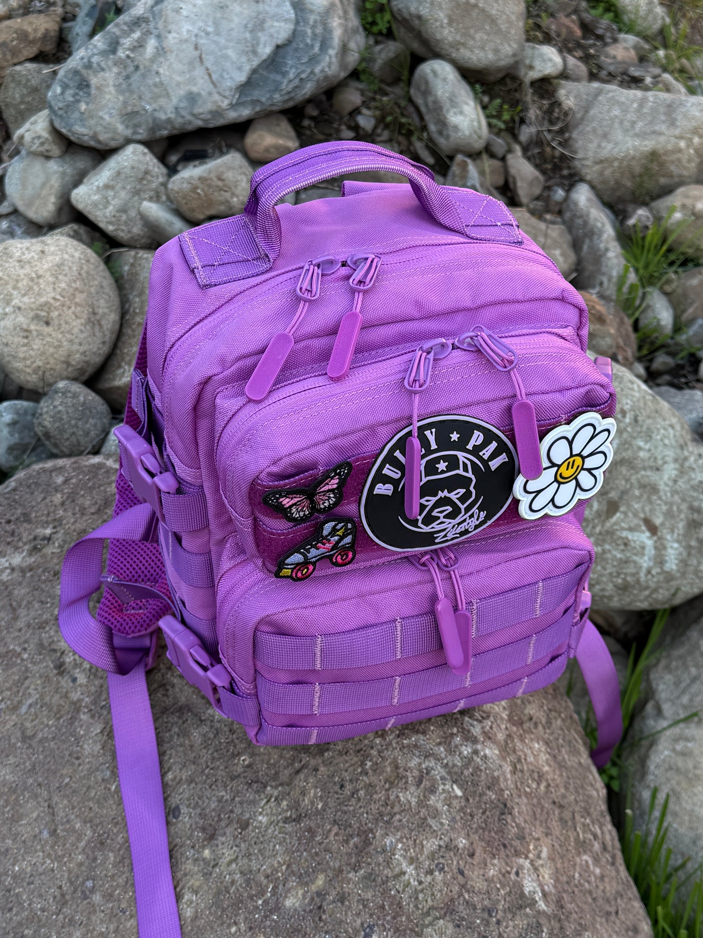 Mochila Minibully 9 Litros PRO. Púrpura