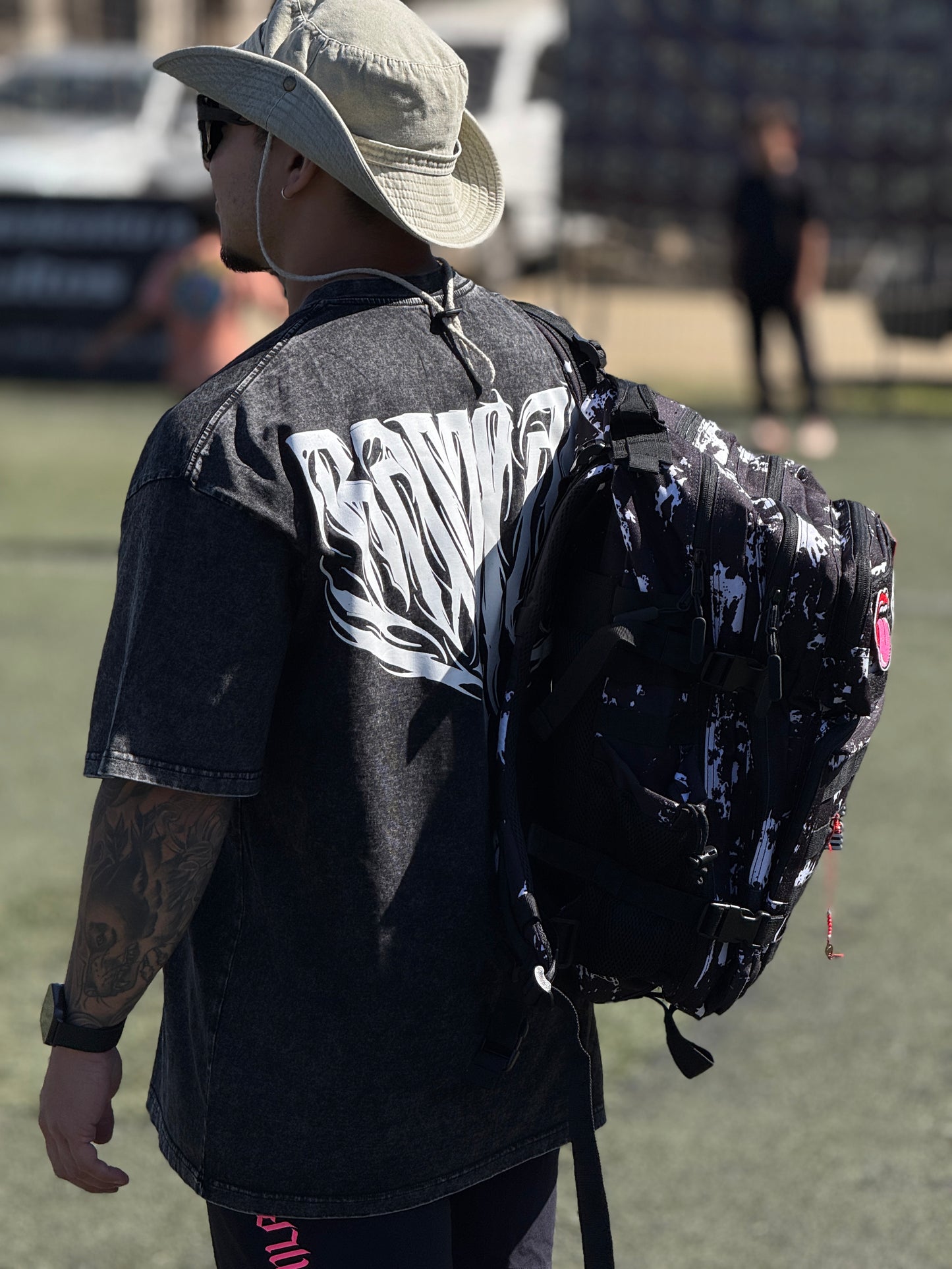 Mochila Bullypak 45 Litros Camuflaje Negro (Premium)