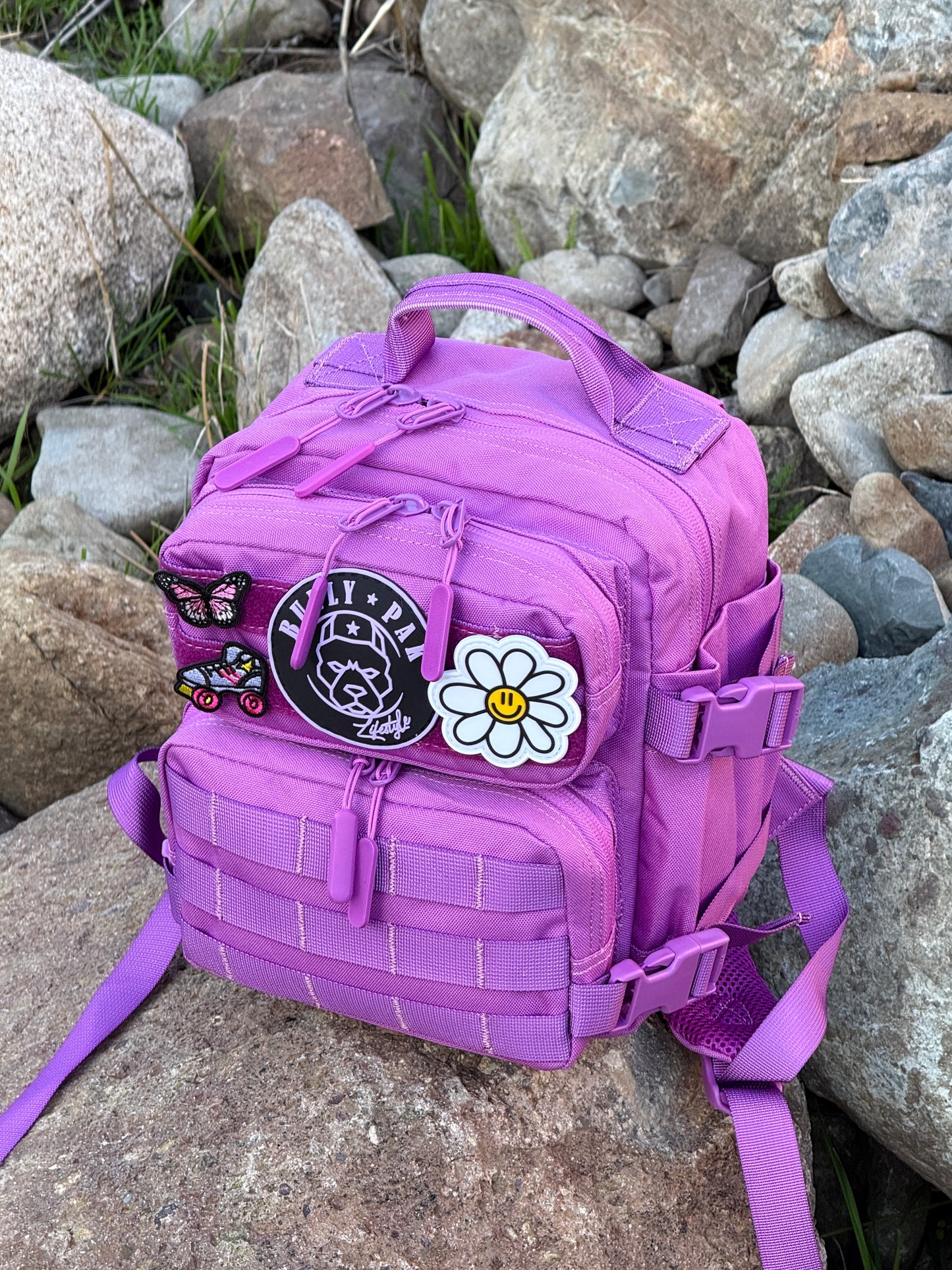 Mochila Minibully 9 Litros PRO. Púrpura