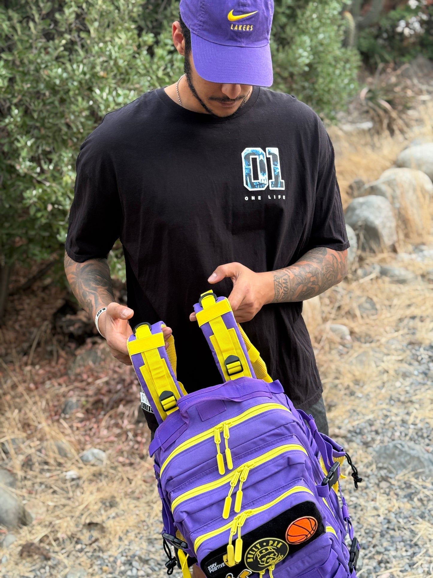 Mochila Bullypak 35 Litros Lakers
