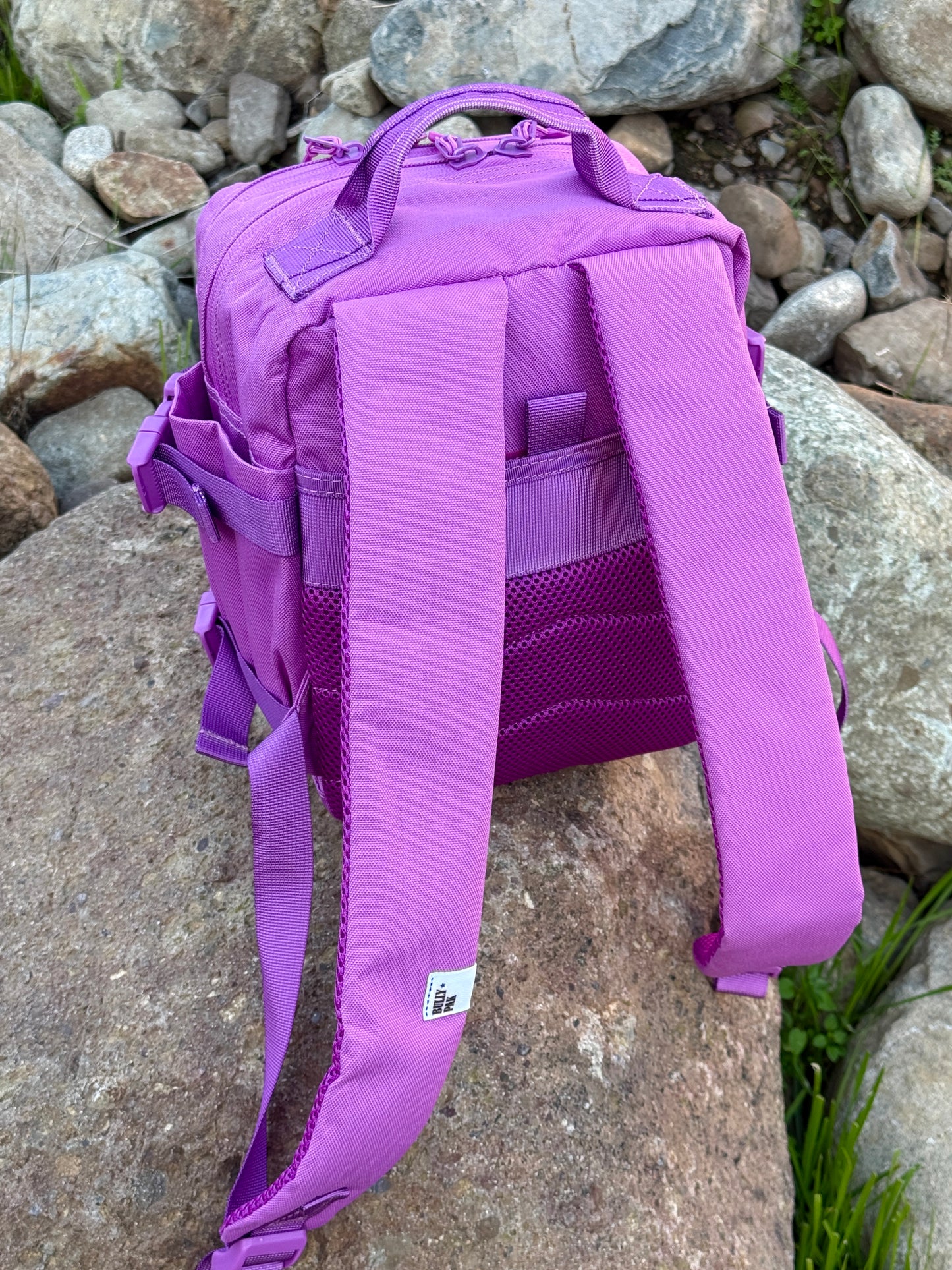 Mochila Minibully 9 Litros PRO. Púrpura