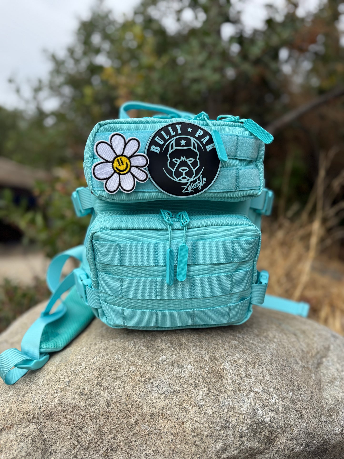 Mochila 9 Litros Minibully Turquesa