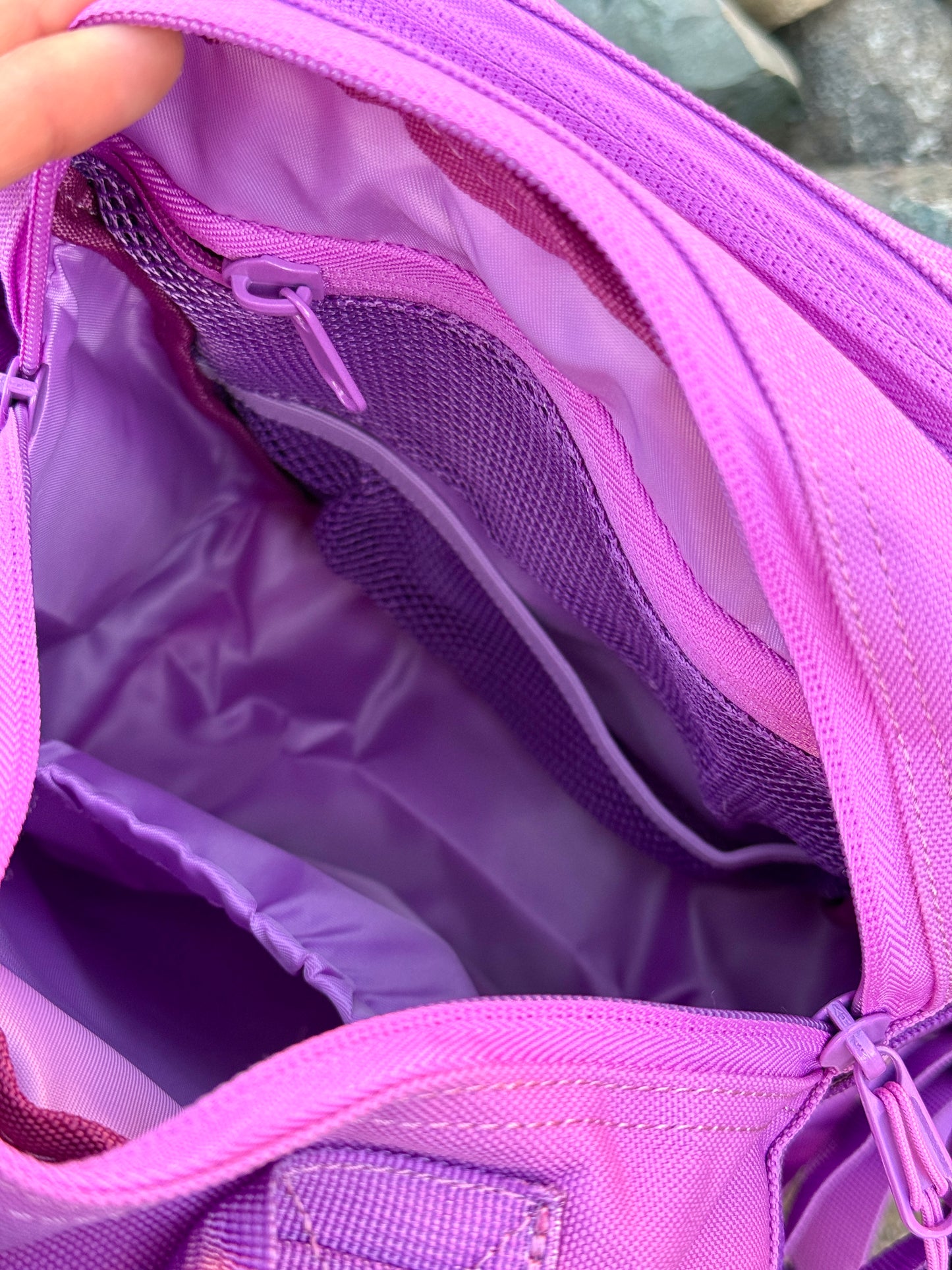 Mochila Minibully 9 Litros PRO. Púrpura