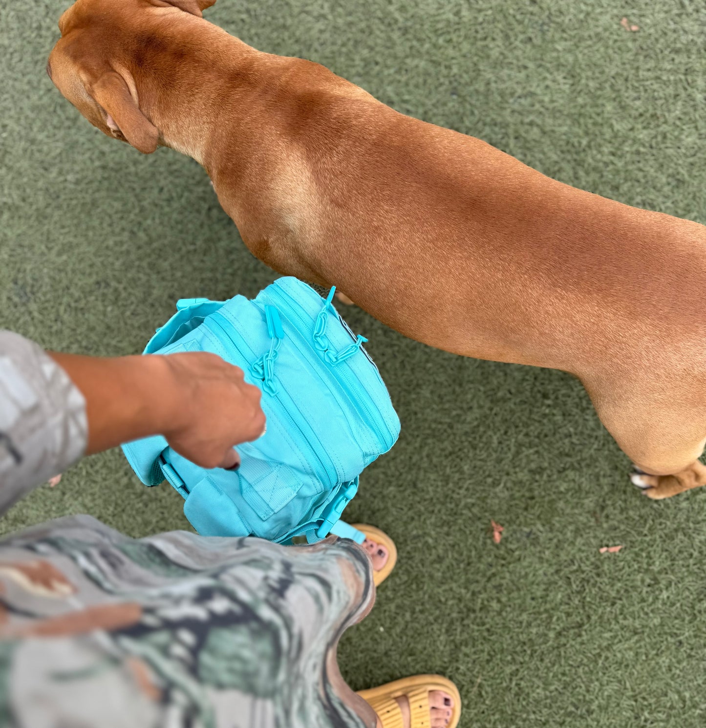 Mochila 9 Litros Minibully Turquesa