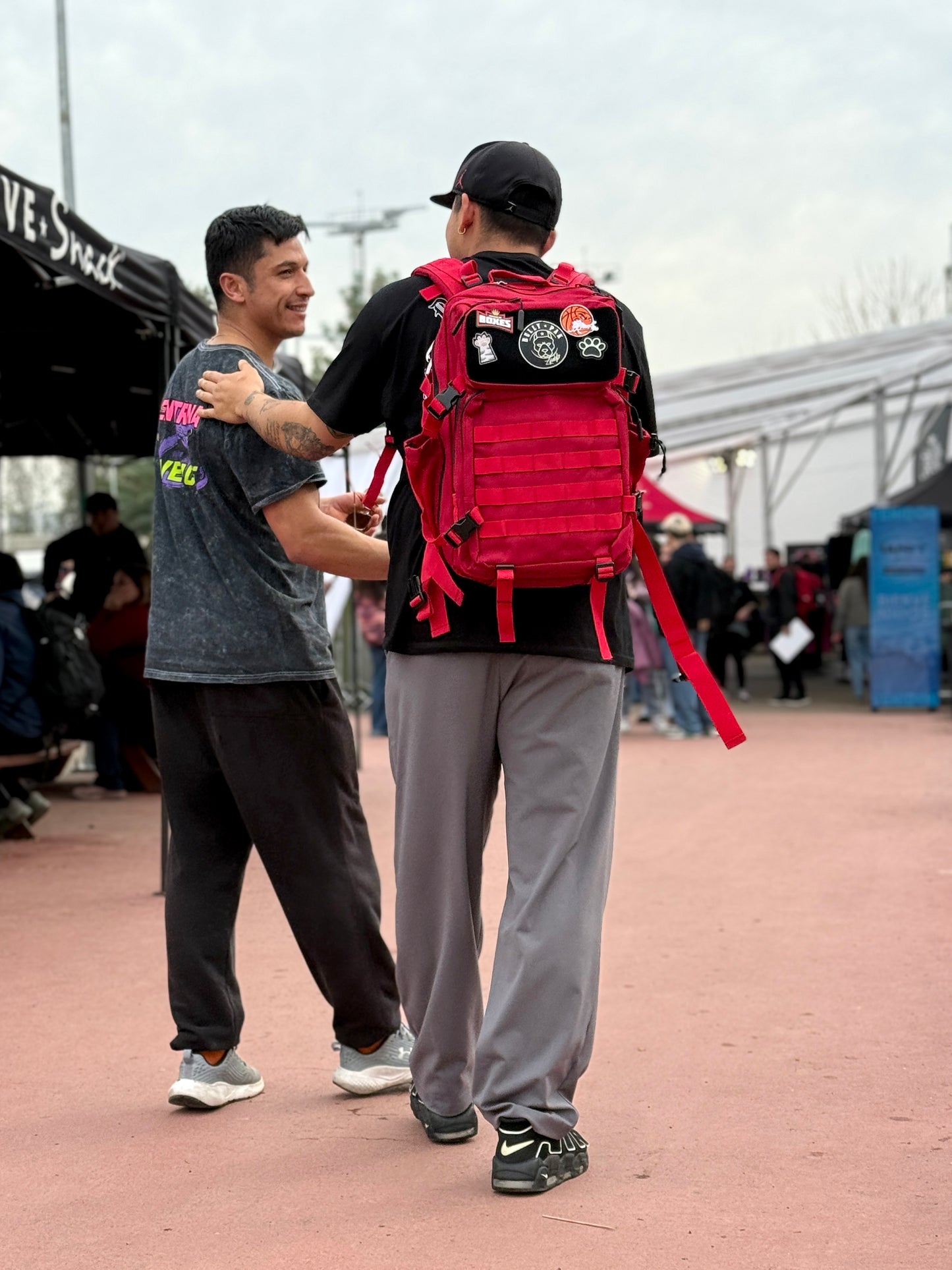 Mochila Bullypak 45 Litros PRO. Roja