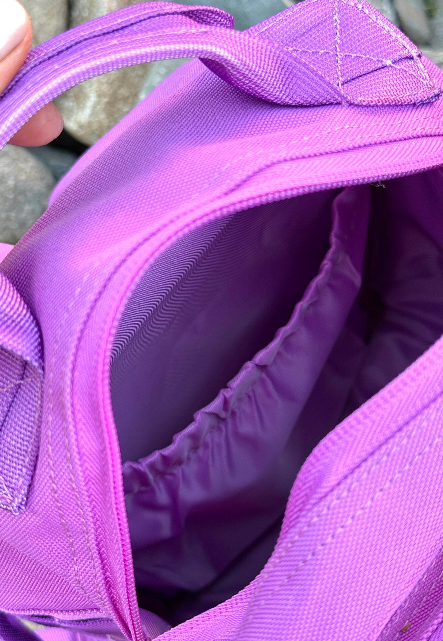 Mochila Minibully 9 Litros PRO. Púrpura