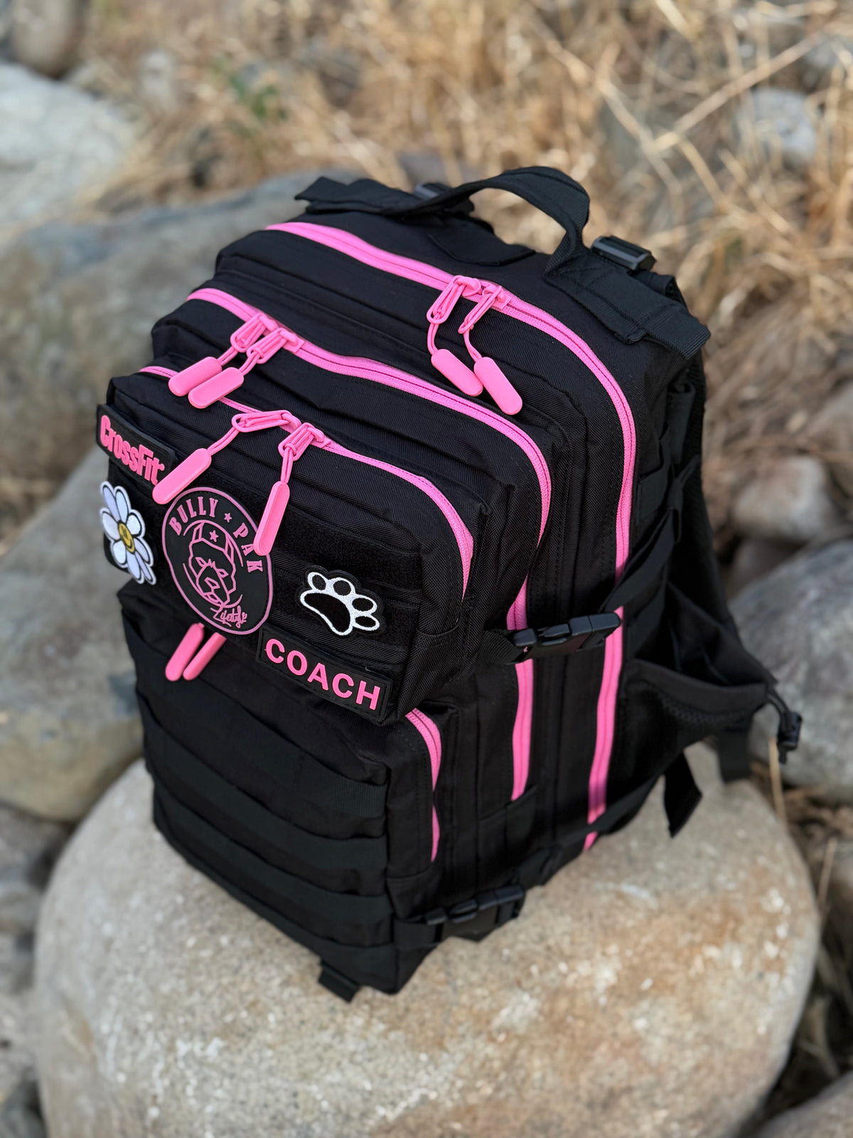 Mochila BULLYpak 35 Litros PRO. Negra cierres Fucisa