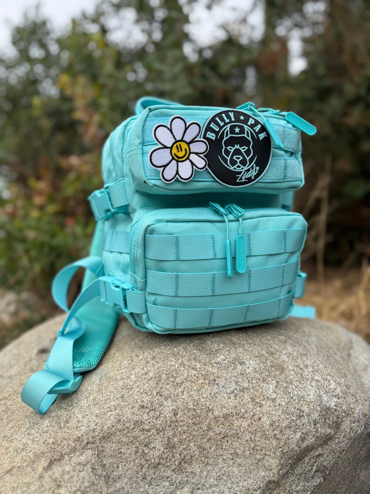 Mochila 9 Litros Minibully Turquesa