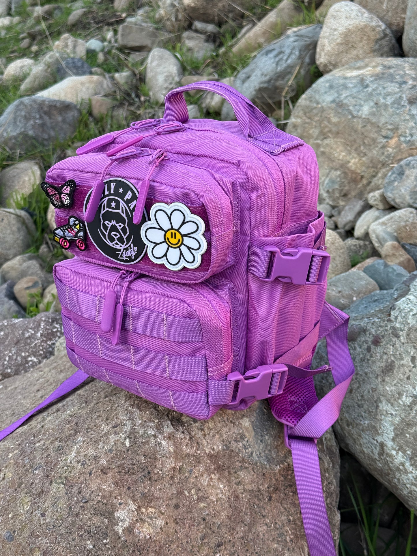 Mochila Minibully 9 Litros PRO. Púrpura