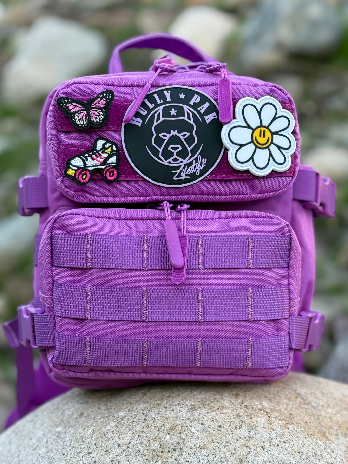 Mochila Minibully 9 Litros PRO. Púrpura