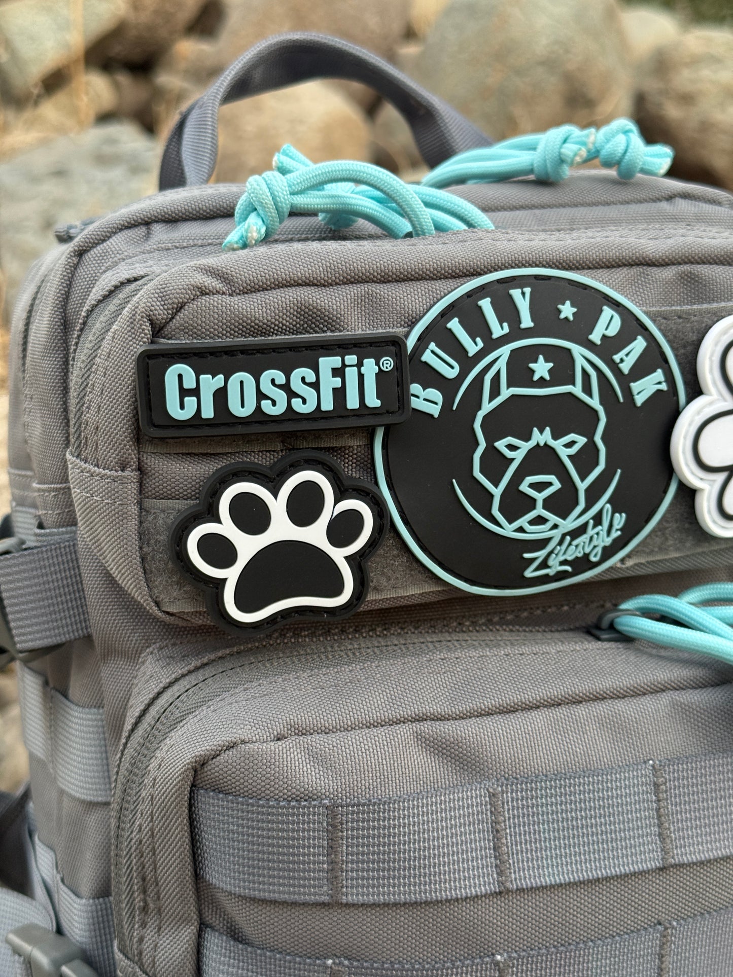 Mochila Minibully 9 litros Gris Tiffany