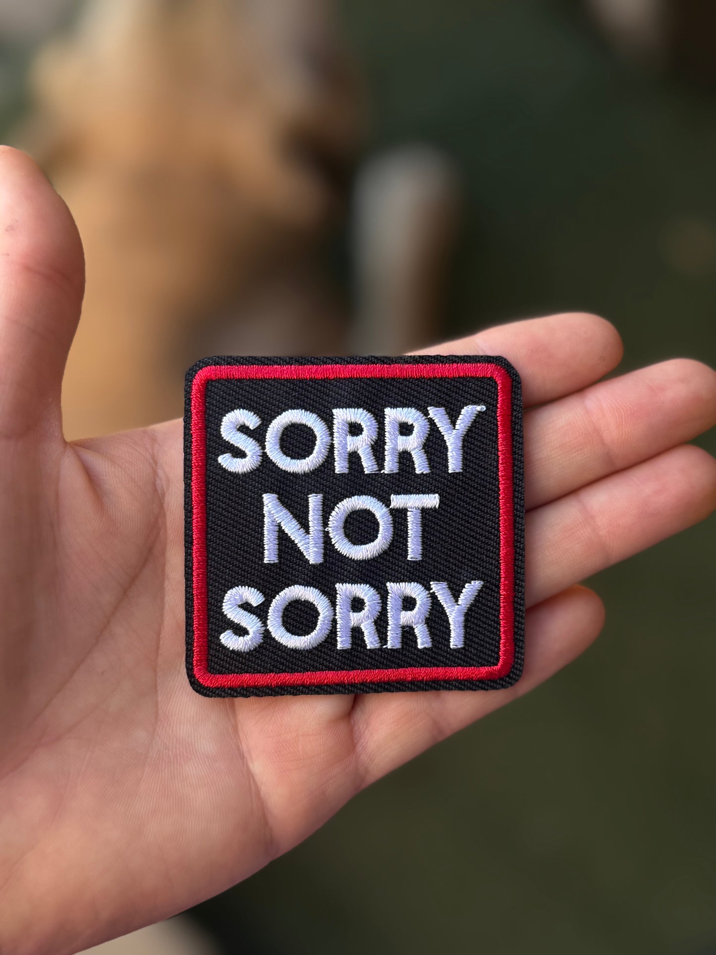 Parche Sorry not sorry
