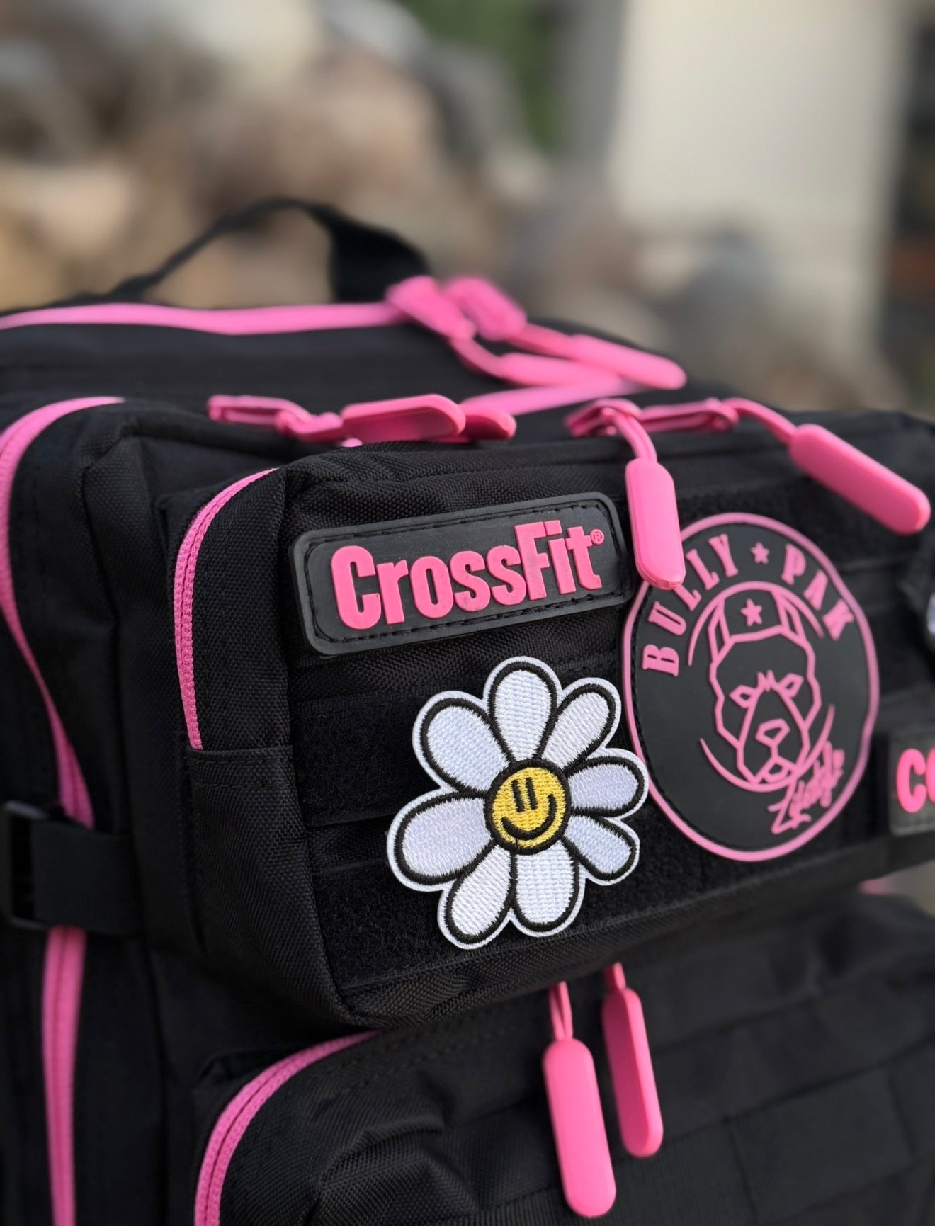 Parche CROSSFIT fucsia