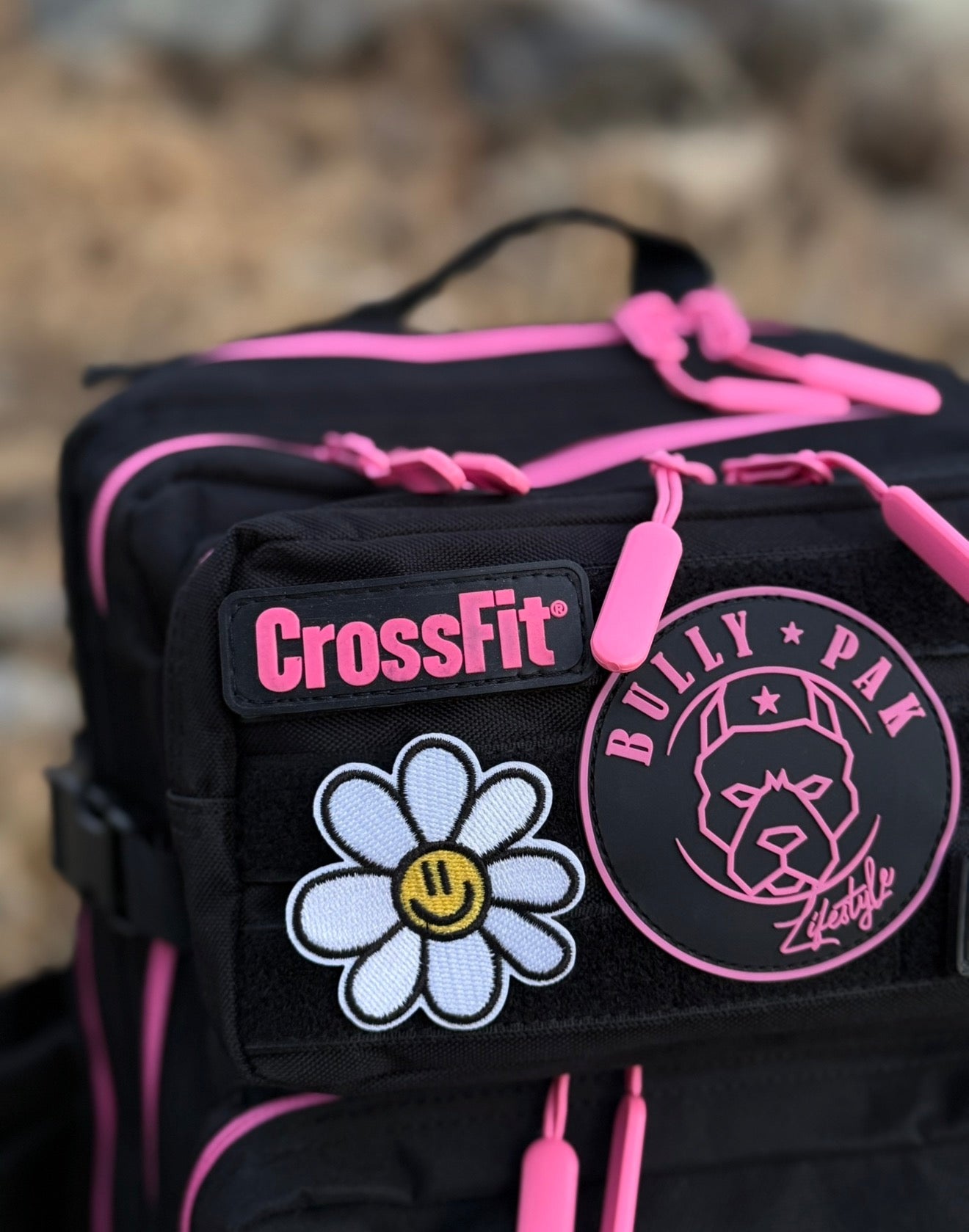 Parche CROSSFIT fucsia