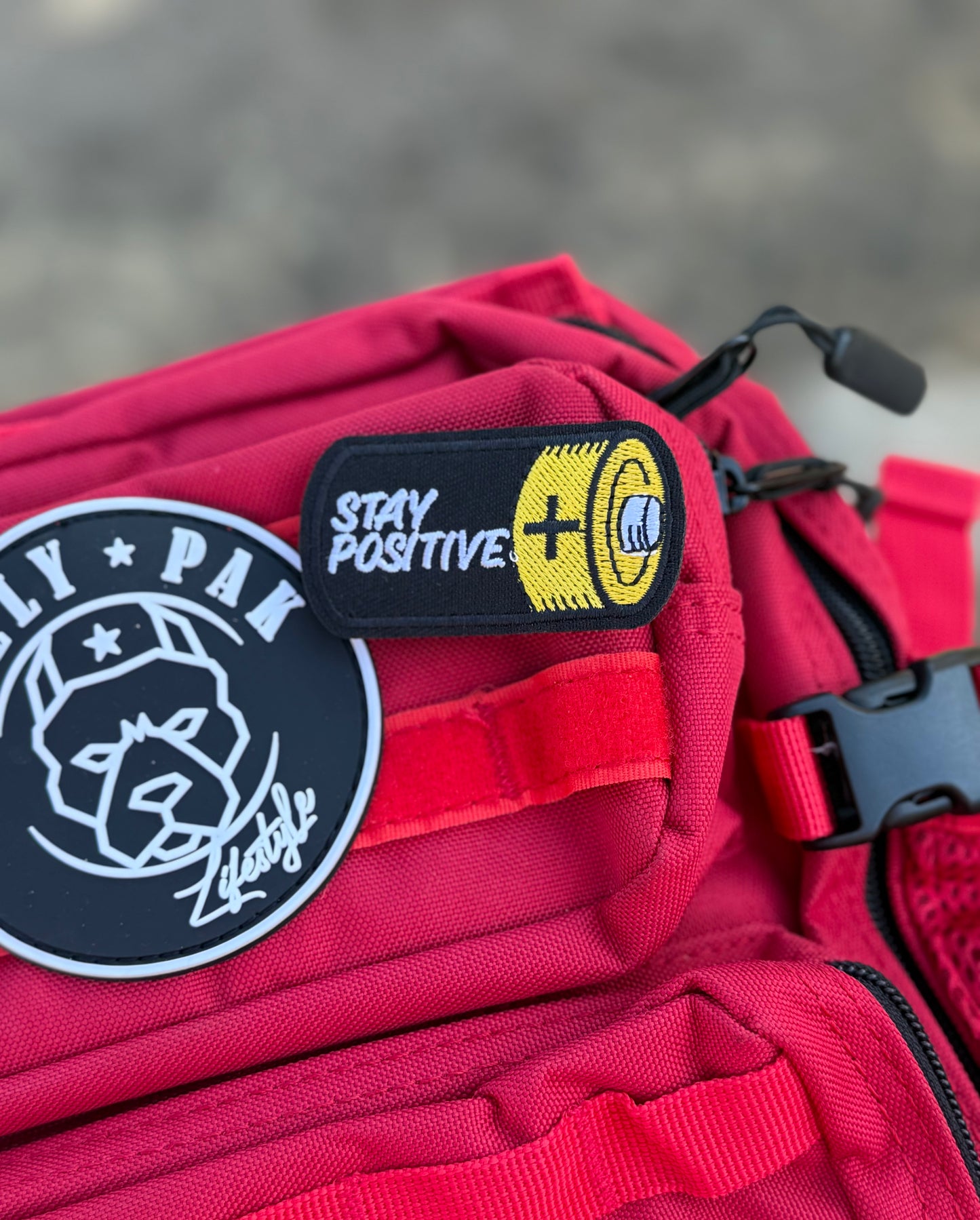 Parche Stay positive