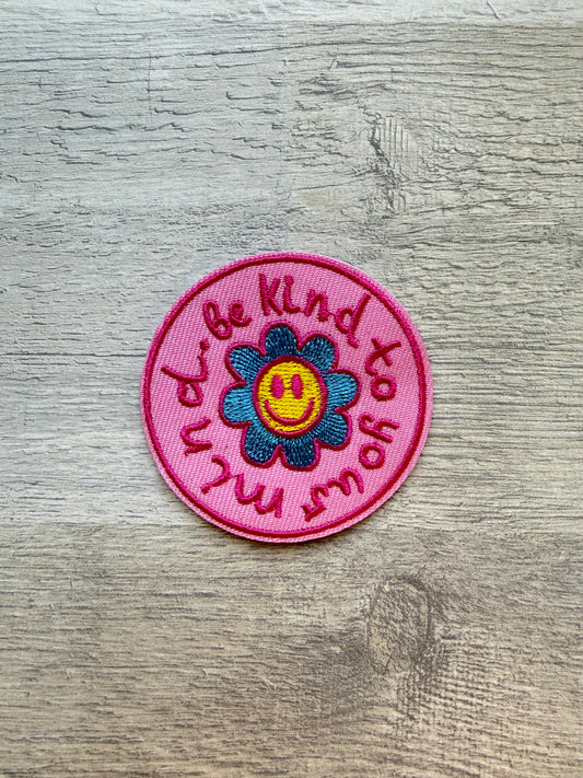 Flor "Se amable con tu mente”