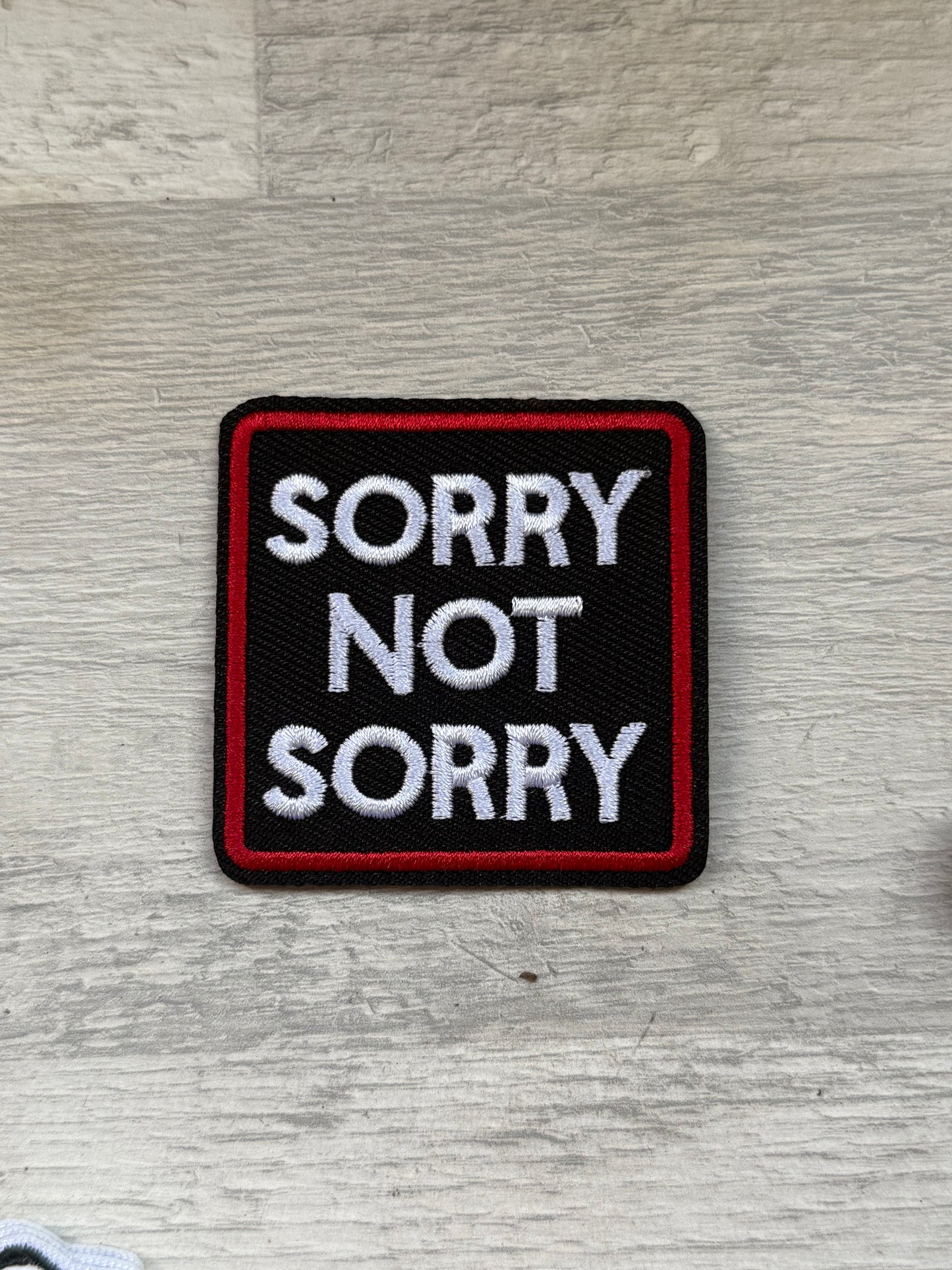 Parche Sorry not sorry