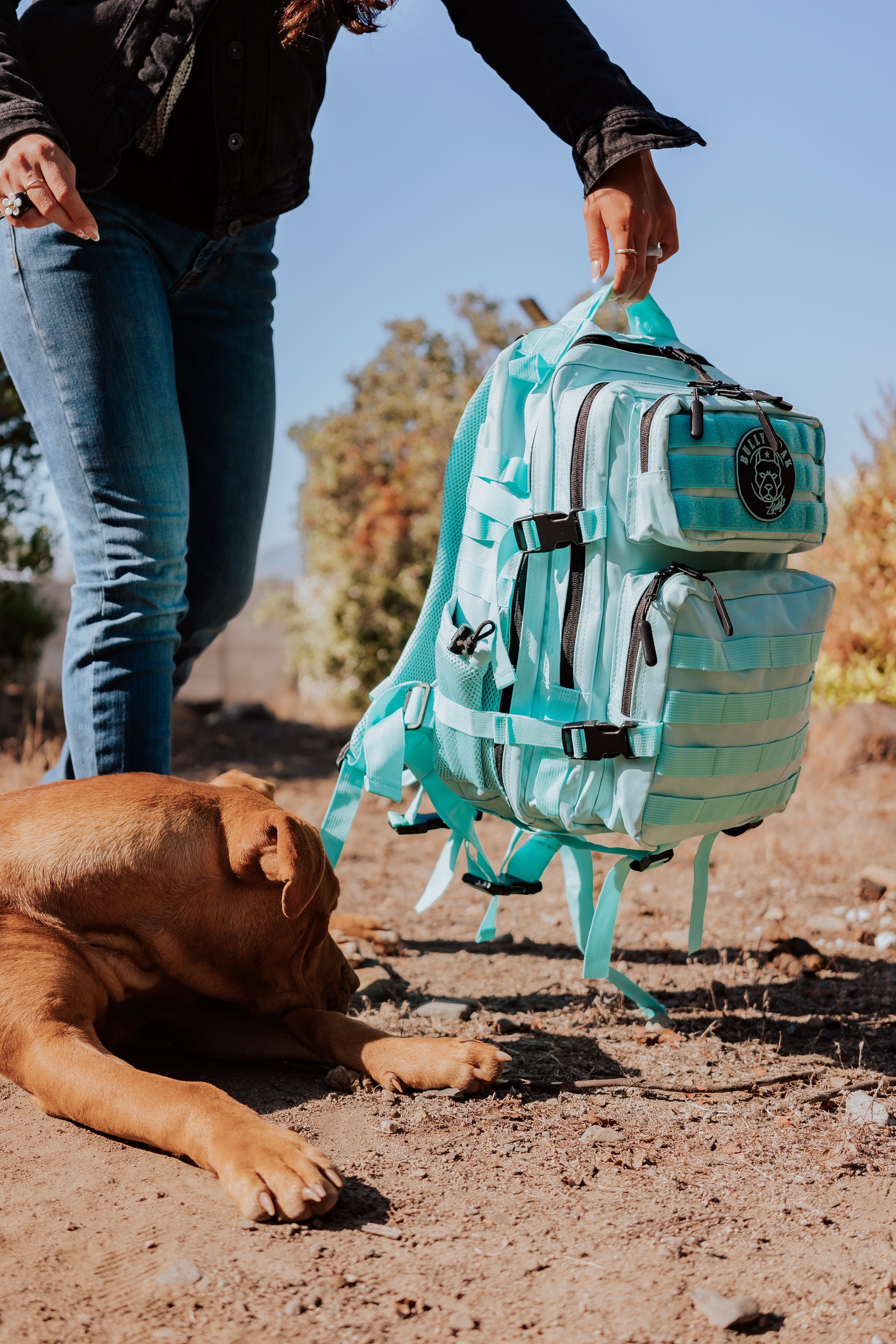 Mochila 25 Litros Bullypak Verde agua