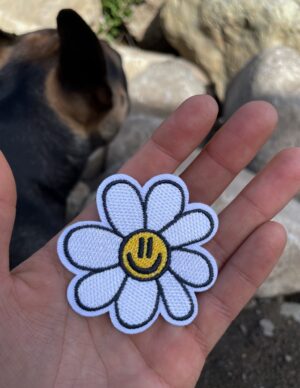 Parche de Flor blanca - Imagen 3