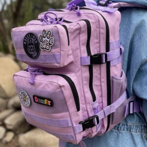 Mochila 25 Litros Bullypak Morada lazos morados